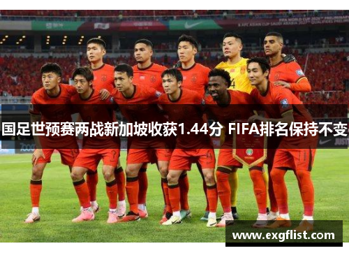 国足世预赛两战新加坡收获1.44分 FIFA排名保持不变